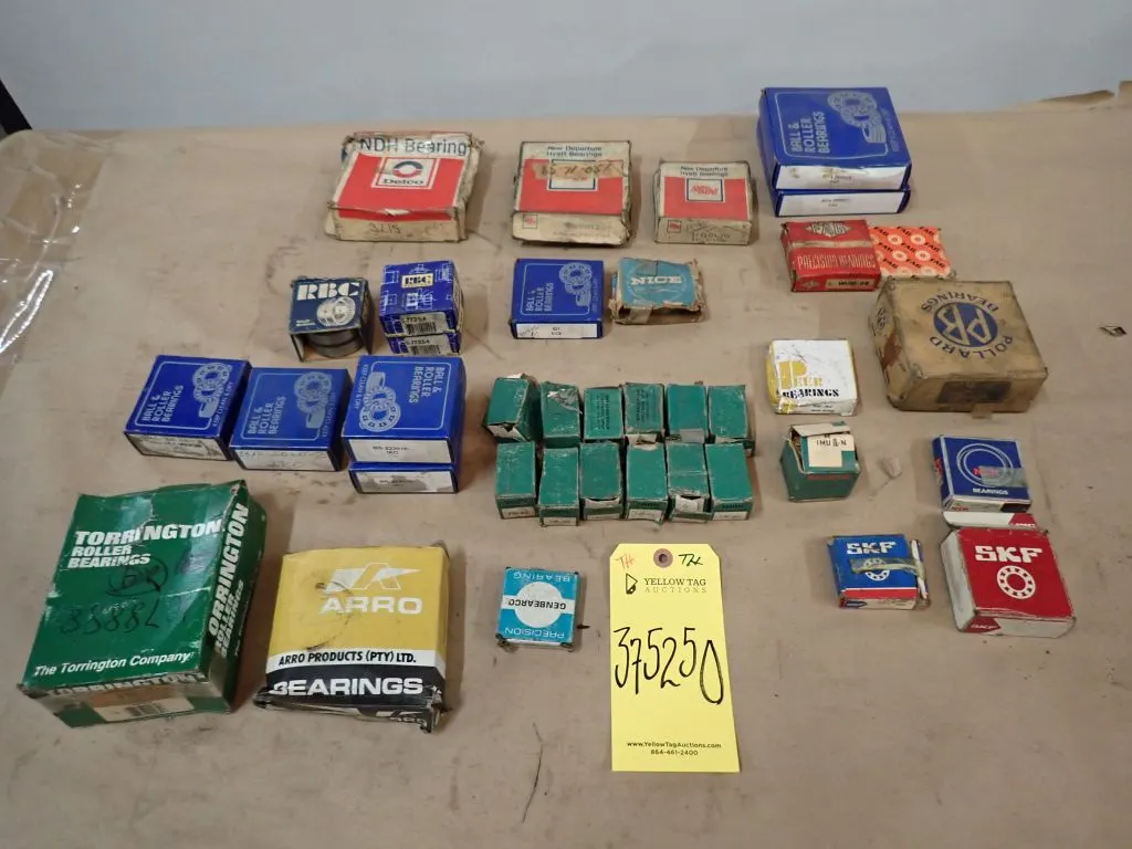 Lot of (37) Assorted Bearings