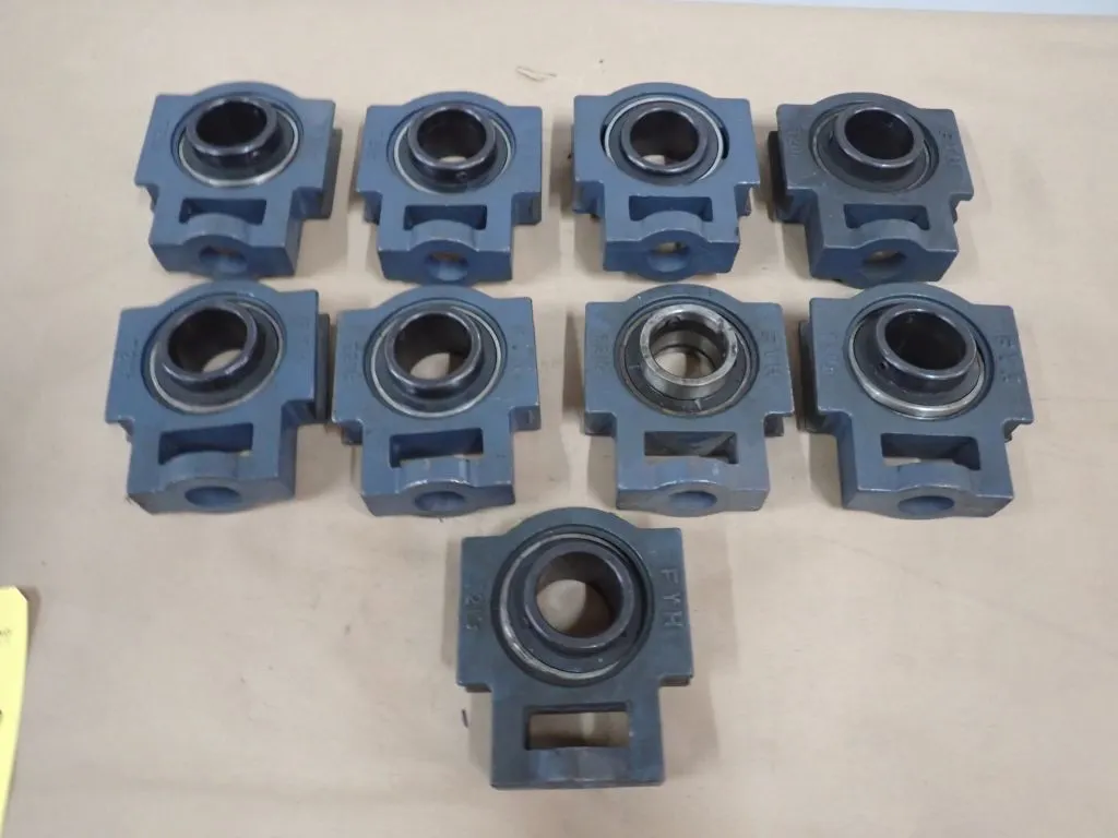 Lot of (9) FYH Bearing Housings