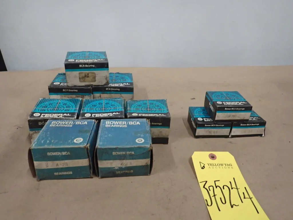 Lot of (11) Federal Mogul Bower BCA Bearings