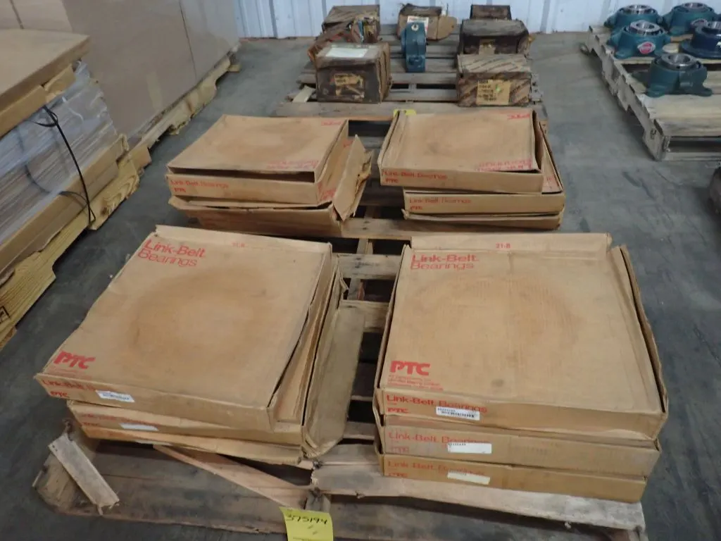Lot of (12) Link-Belt Bearings