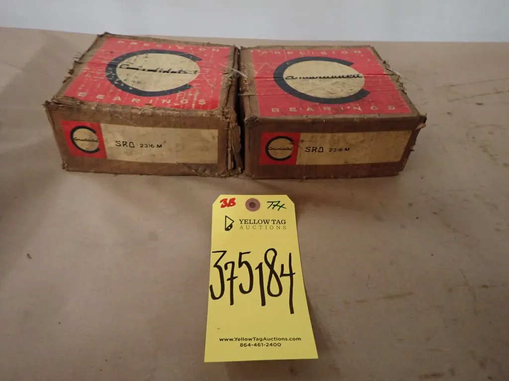 Lot of (2) SRO Bearings