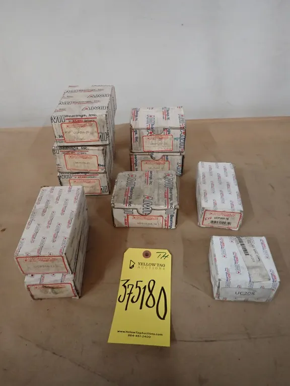 Lot of (10) AMI Bearings