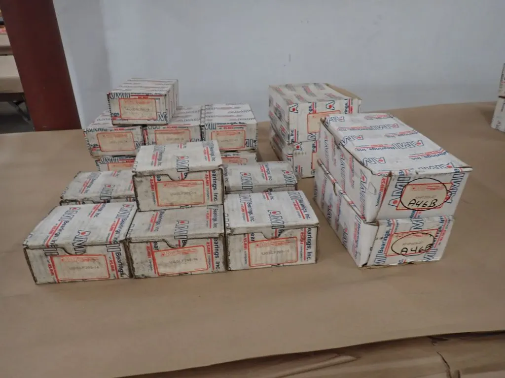 Lot of (18) AMI Bearings