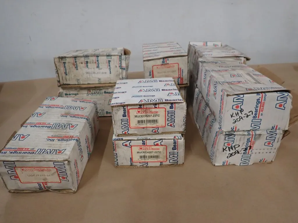 Lot of (11) AMI Bearings