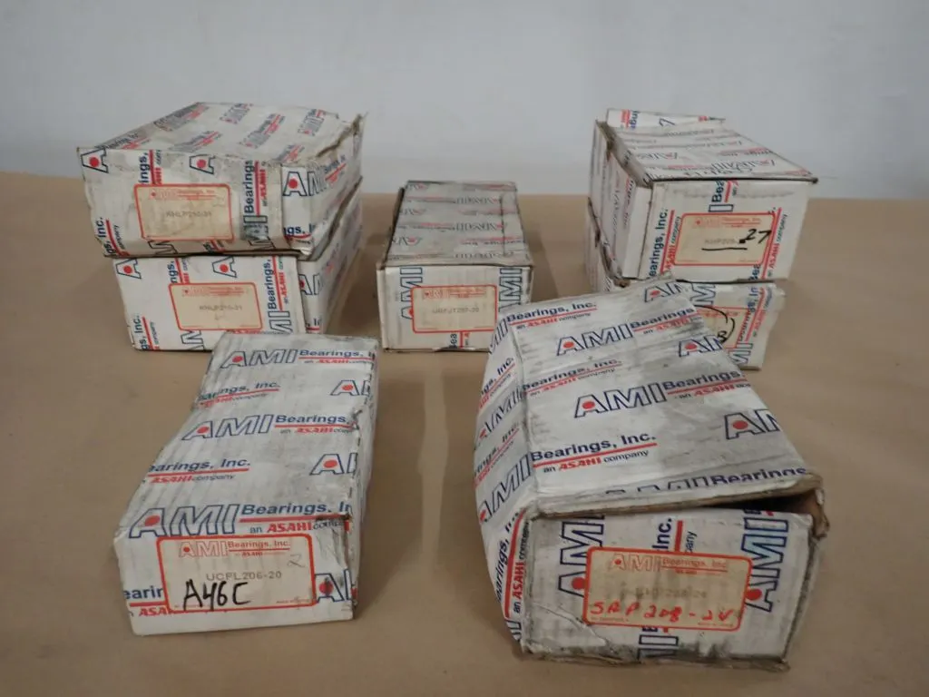 Lot of (7) AMI Bearings