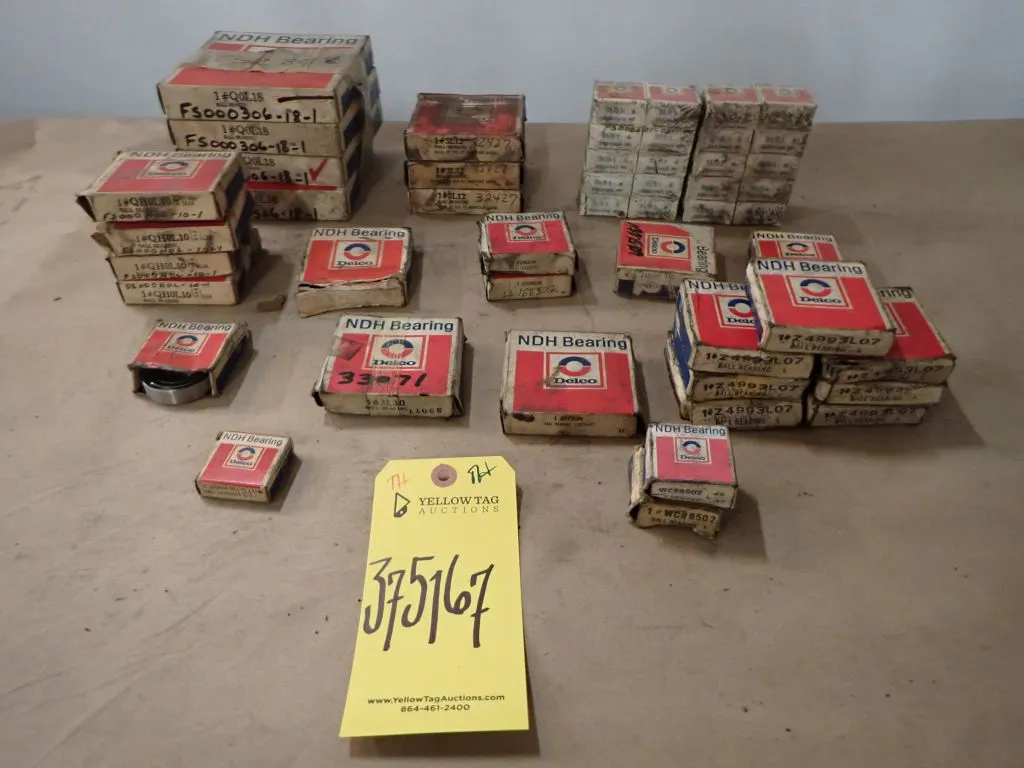 Lot of (49) NDH Bearings