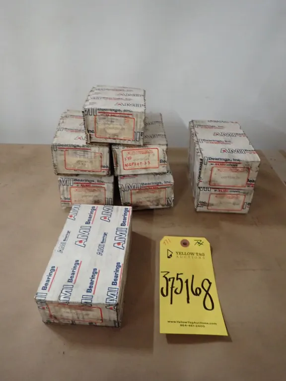 Lot of (8) AMI Bearings