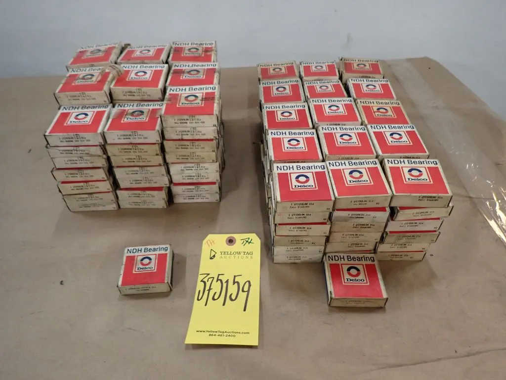 Lot of (144) NDH Bearings