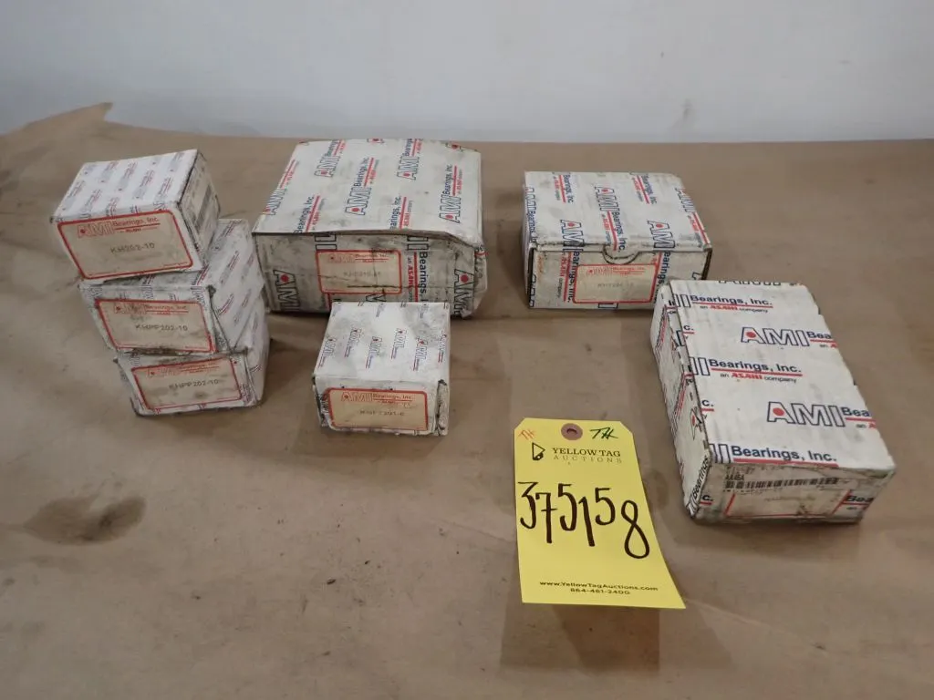 Lot of (7) AMI Bearings
