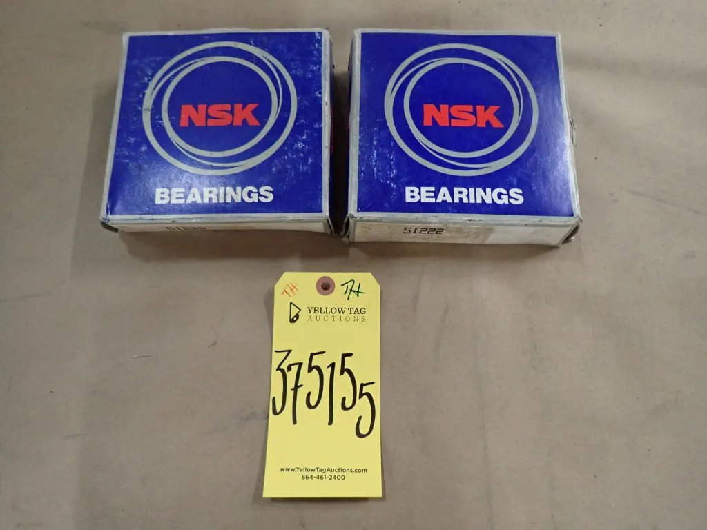 Lot of (2) NSK Bearings