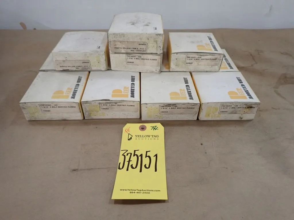 Lot of (12) Peer Bearings
