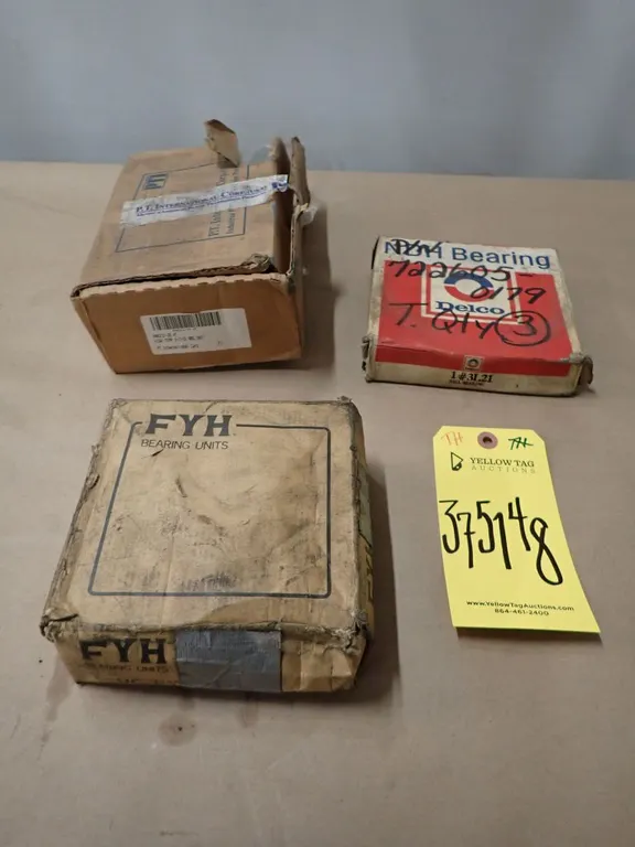 Lot of (3) Assorted Bearings