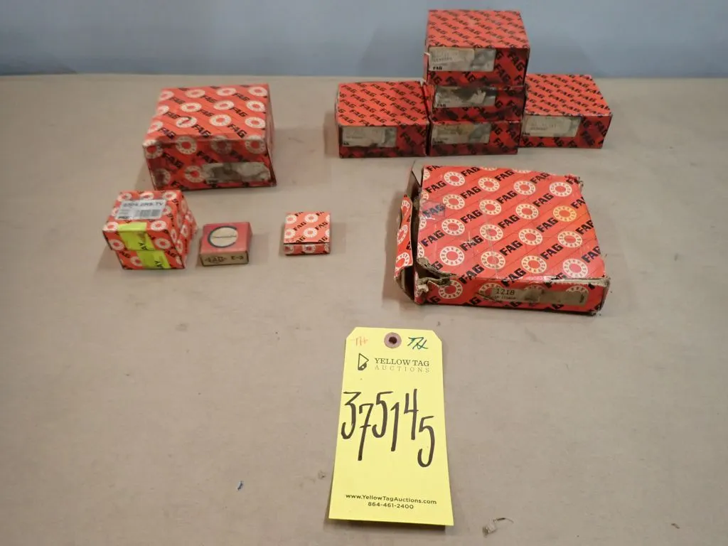 Lot of (11) FAG Bearings