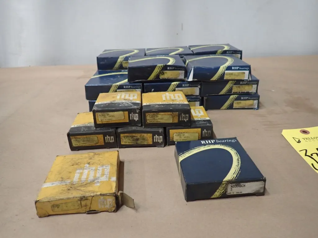 Lot of (24) RHP Bearings
