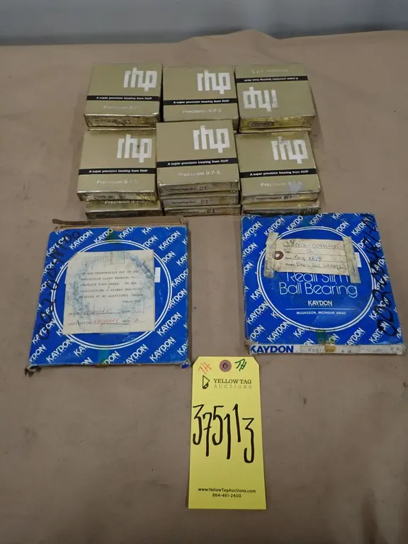 Lot of (18) Assorted Bearings