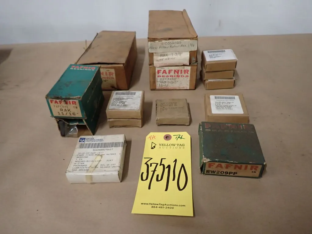 Lot of (14) Assorted Bearings