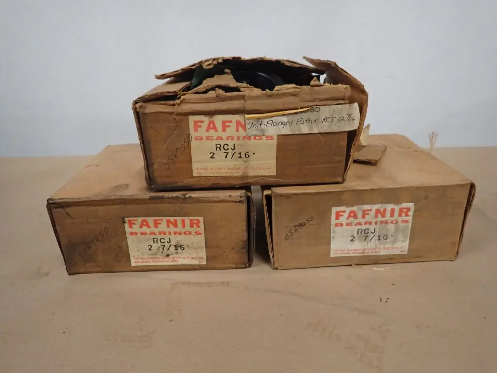 Lot of (3) Fafnir Bearings