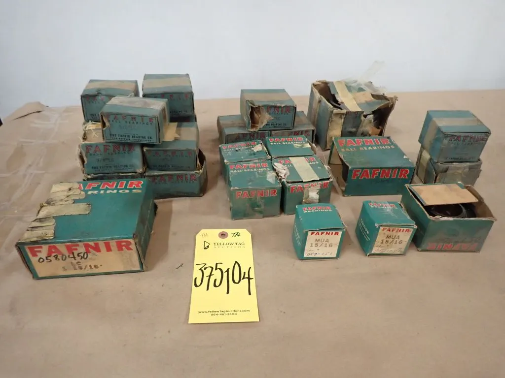 Lot of (26) Fafnir Bearings