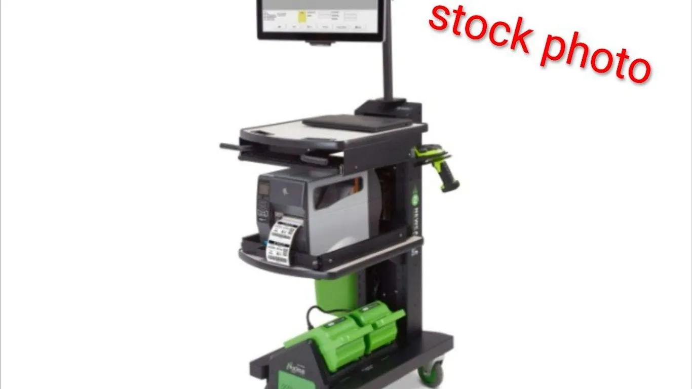 Newcastle Systems Mobile Powered Workstation Cart