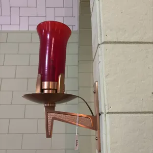 HANGING SANCTUARY LAMP (BRING TOOLS TO REMOVE)