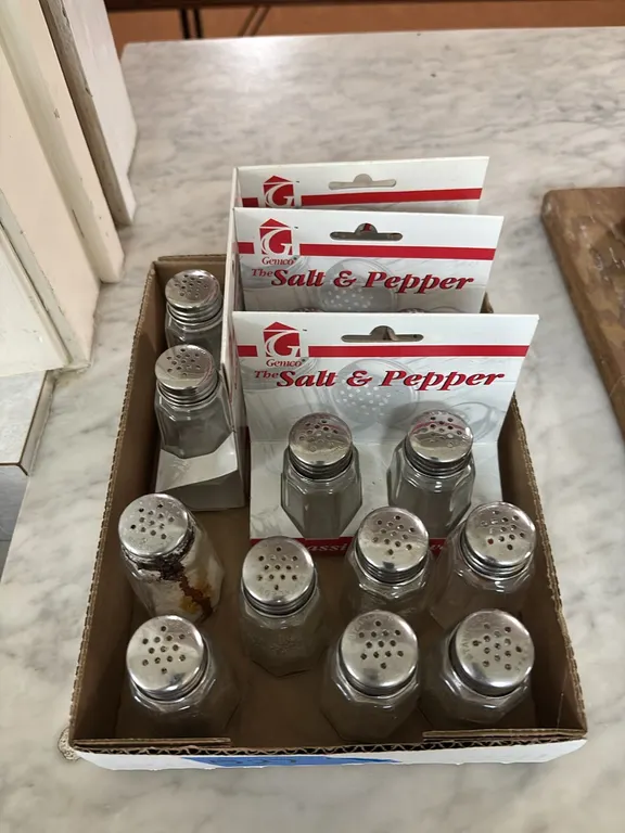 SALT AND PEPPER SHAKERS