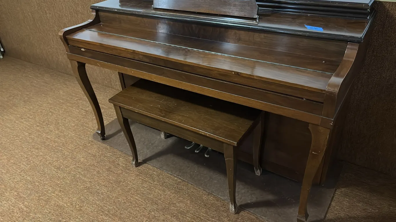 MERLIN AND SONS PIANO(BRING HELP TO REMOVE)