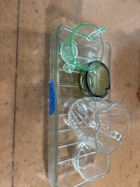 MISCELLANEOUS VINTAGE GLASS