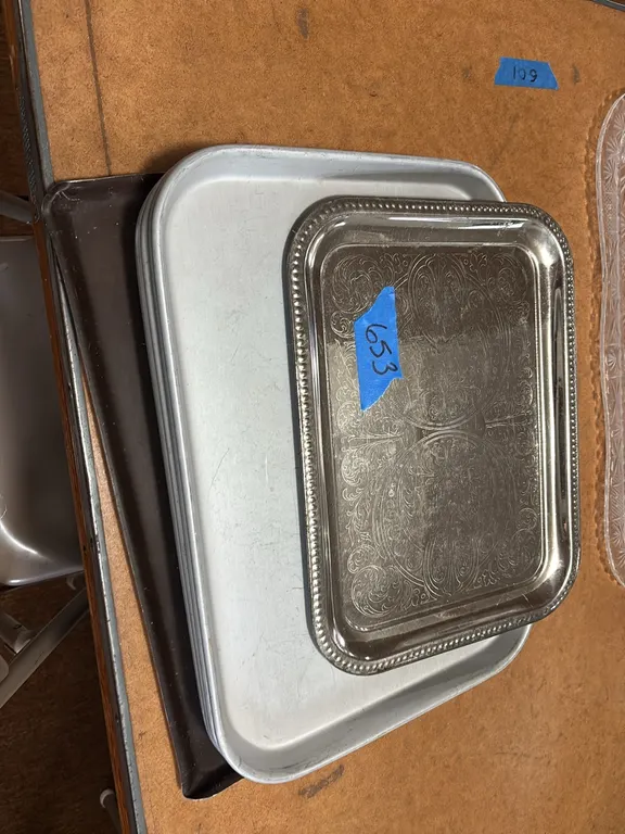 MIRRO BAKE PANS AND SERVING TRAY