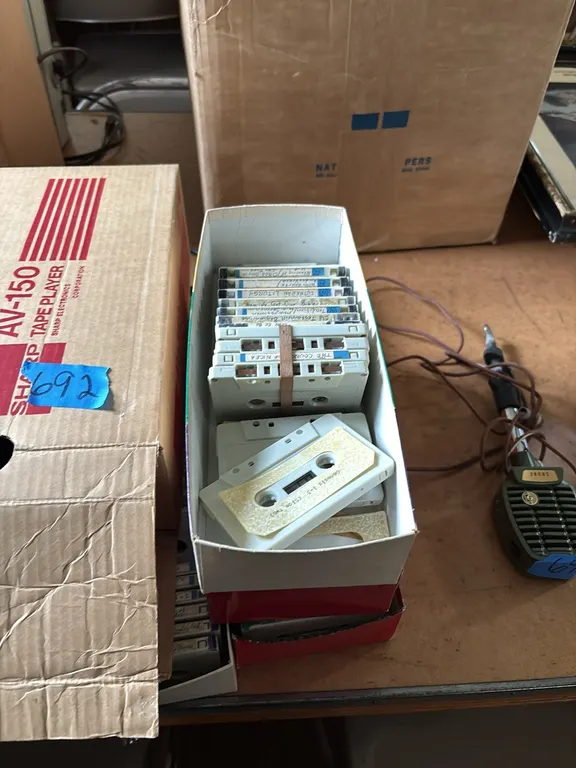 TAPE PLAYERS AND CASSETTE TAPES