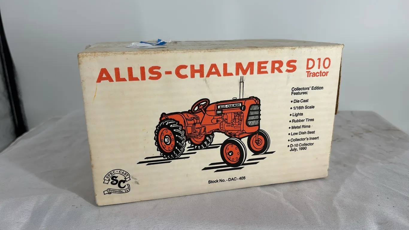 ALLAS-CHALMERS D10 DIE CAST METAL 1/16