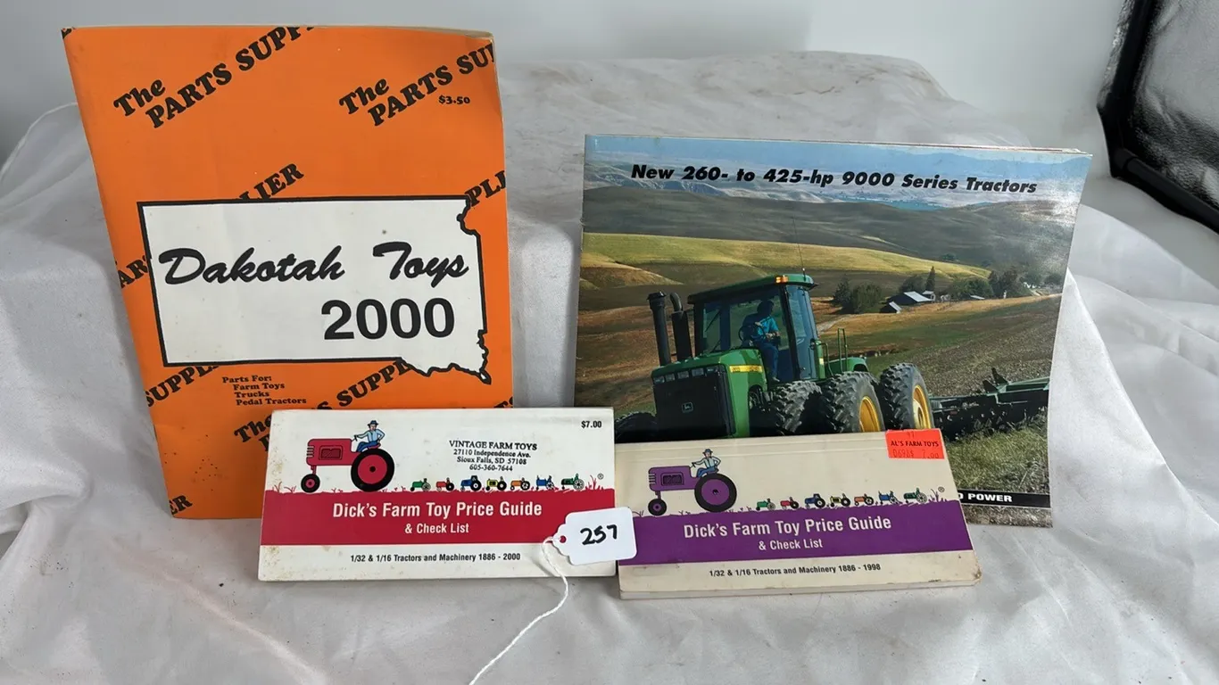 TOY TRACTOR BOOKS