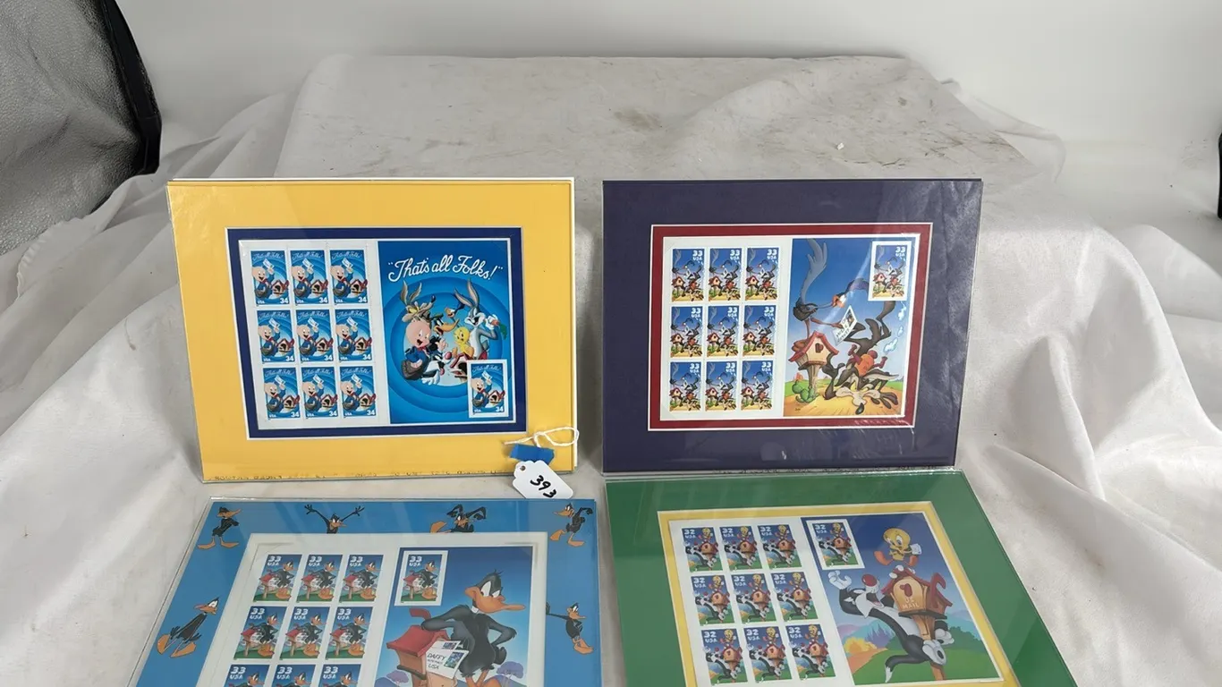 USPS COMMEMORATIVE STAMPS BUGS BUNNY AND FRIENDS
