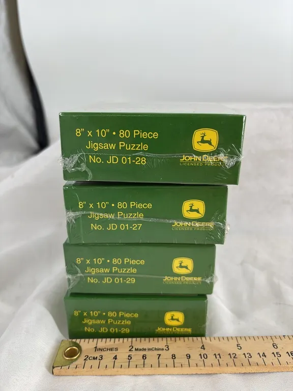4 JOHN DEERE PUZZLES SEALED