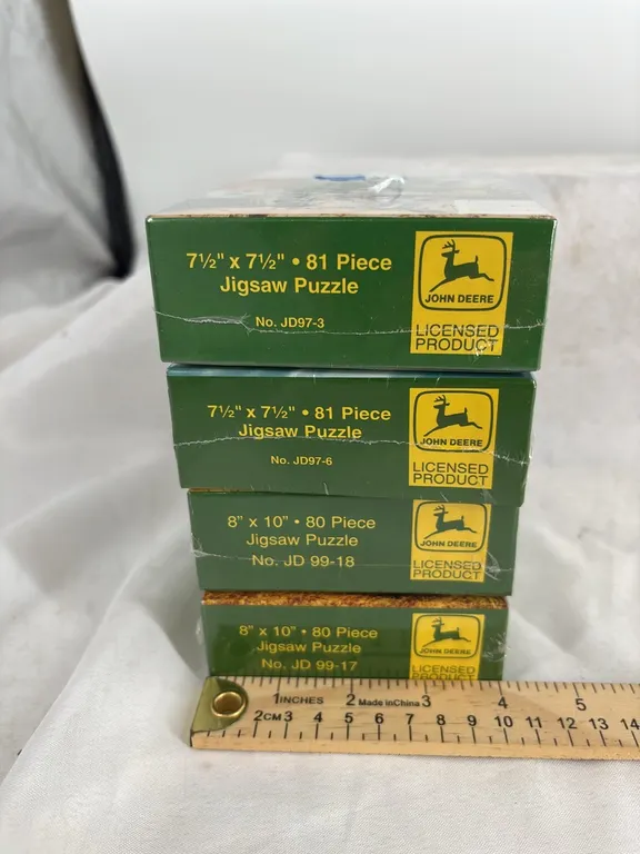 4 JOHN DEERE PUZZLES SEALED