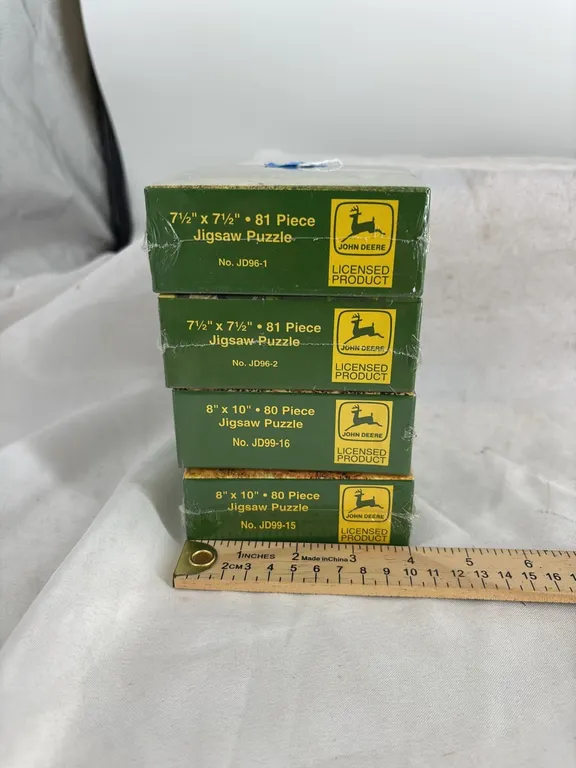 4 JOHN DEERE PUZZLES SEALED