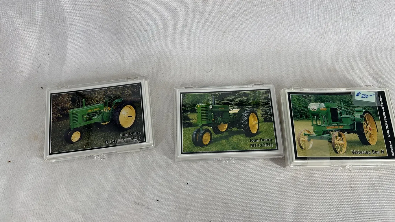 JOHN DEERE TRACKTOR CARDS