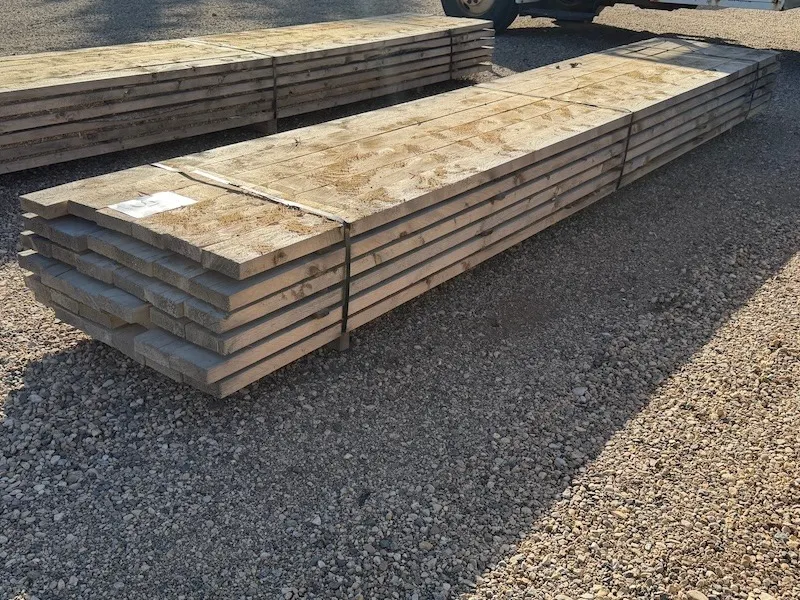 (36) 2” x 6” x 16’ Rough Cut Spruce Lumber