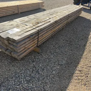 (36) 2” x 6” x 16’ Rough Cut Spruce Lumber
