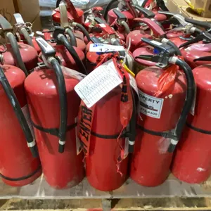 PALLET OF ASSORTED FIRE EXTINGUISHERS