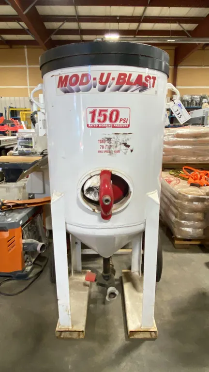 MOD-U-BLAST MBM6-5PRE-AV HEAVY-DUTY PORTABLE BLAST POT, 150PSI