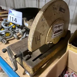 MAKITA 2414, 14" HEAVY DUTY ELECTRIC ABRASIVE CHOP SAW