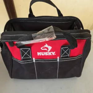 Husky Bag With Various Corner Grounding Clamps Pipe Straps