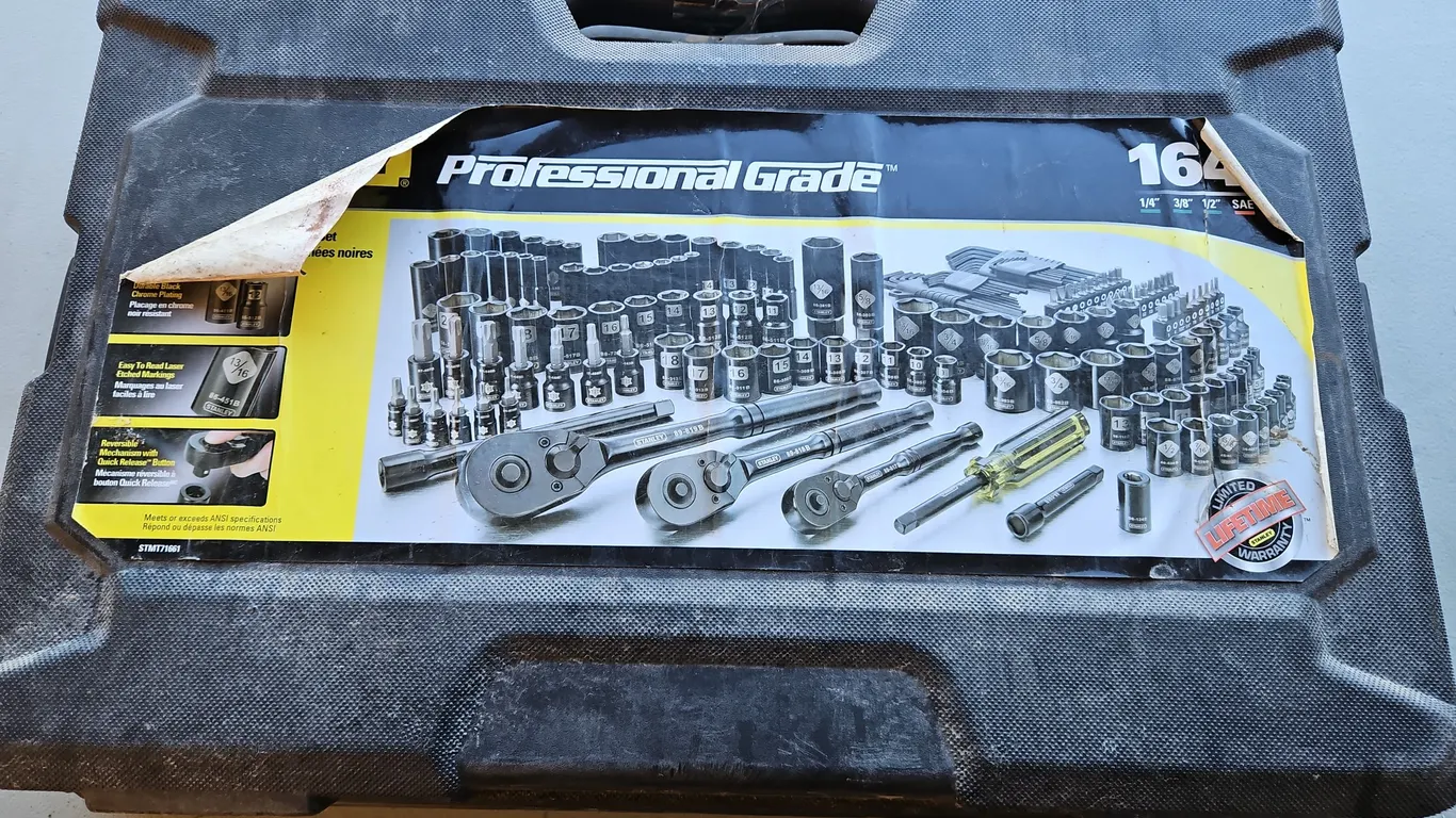 Stanley Socket Set Used
