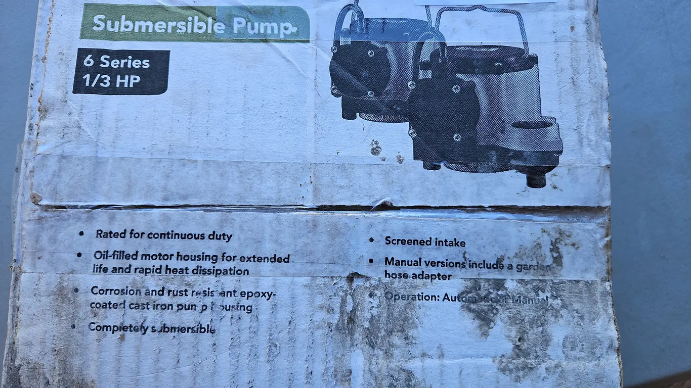 Little Giant Submersible Pump