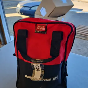 Wide Mouth Bag With Handheld Vaccum and Attachments and Dusters