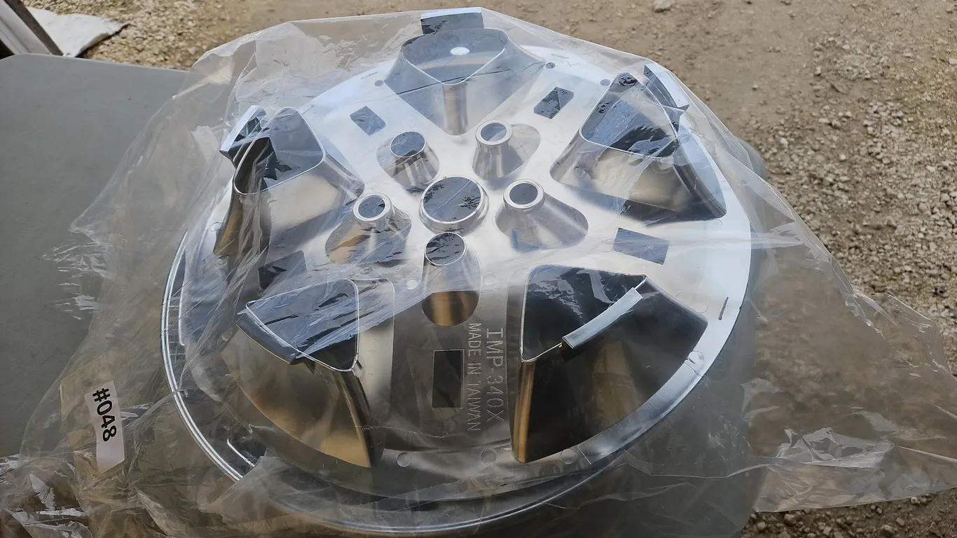 4 Wheel Covers Plastic 18 Inch