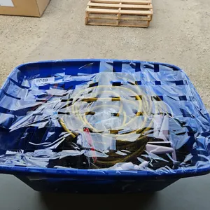 Tote With Various Household Articles