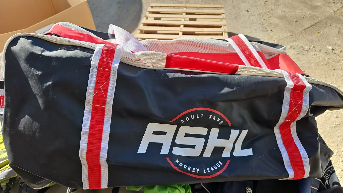 ASHL Hockey Bag Containing Assorted Bags