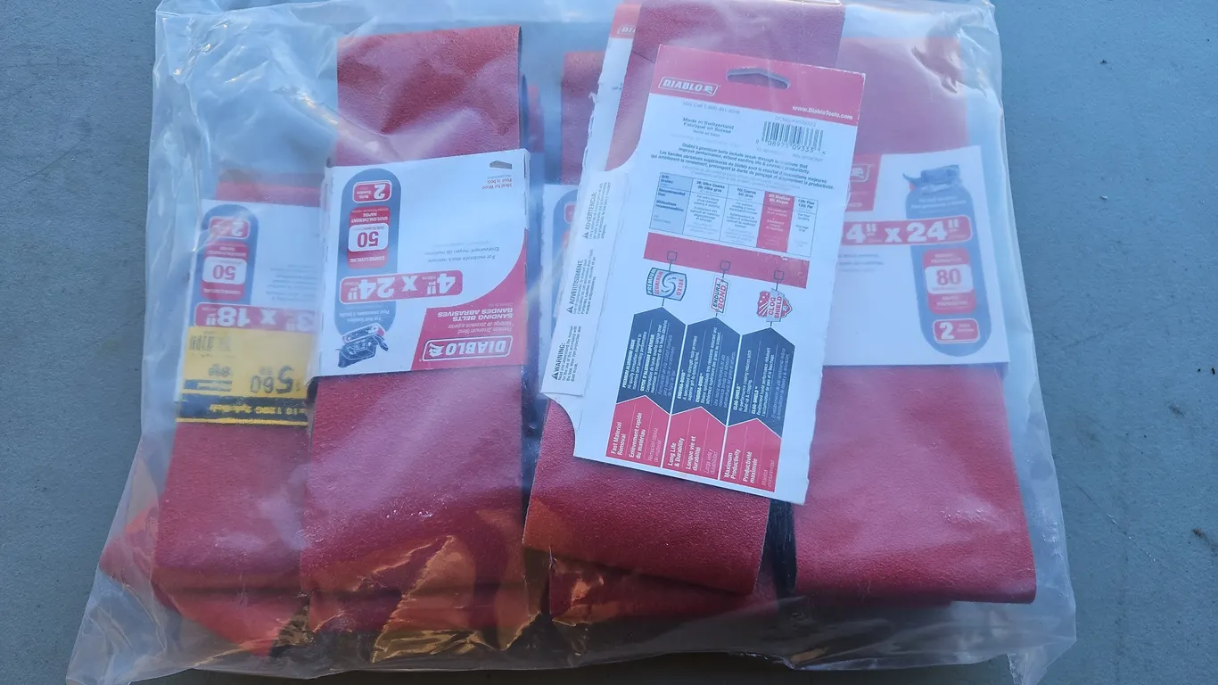 Various Sanding Belts