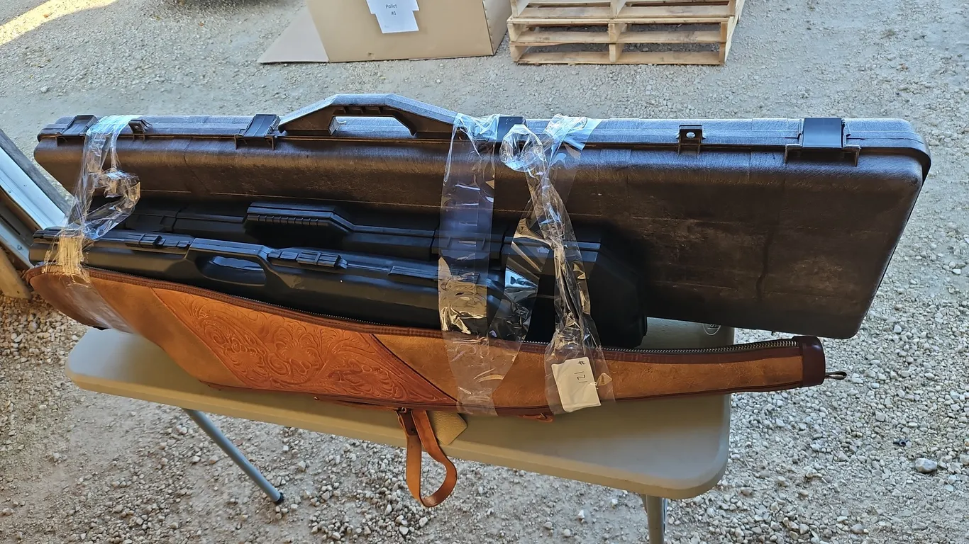 4 Assorted Gun Cases
